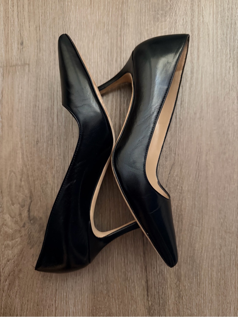 70 mm Black Manolo Blahnik Heels - Picture 4 of 8